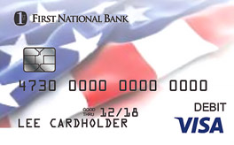 American Flag Debit Card
